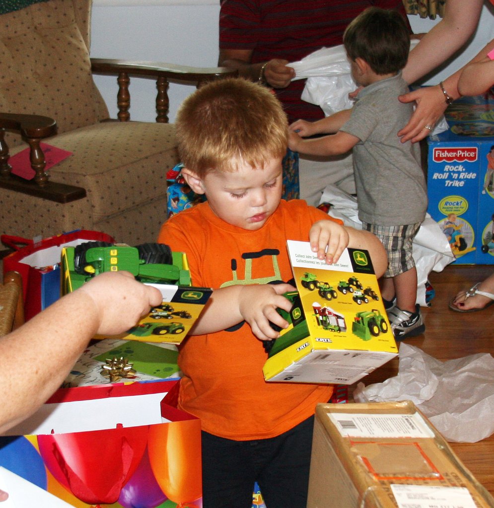 Jacob's new tractors